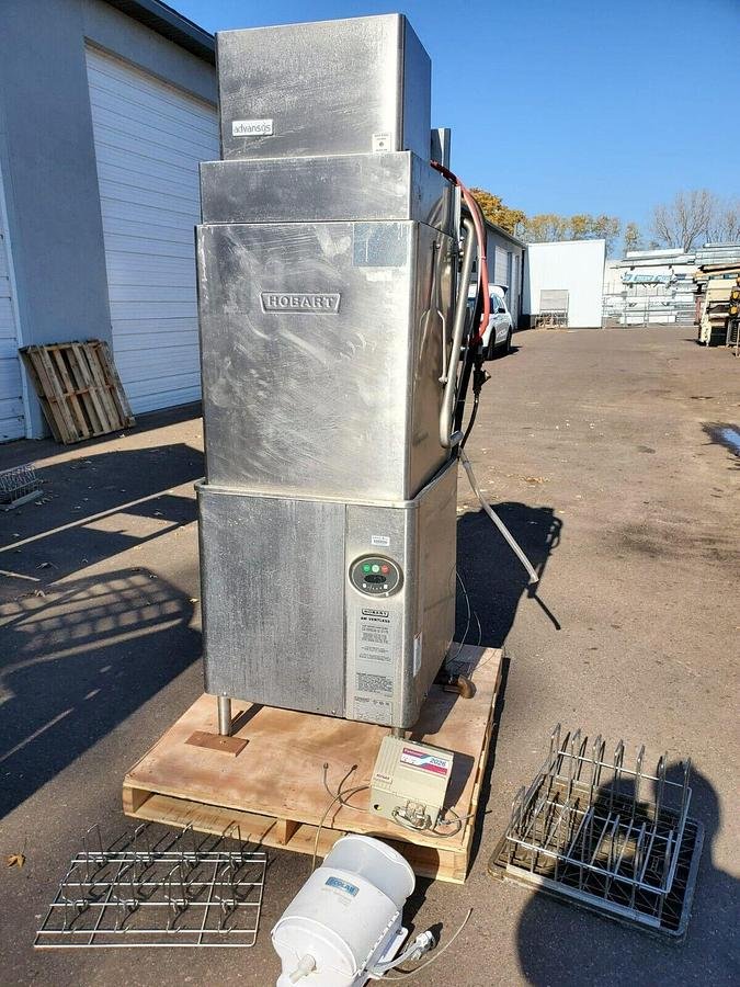 Used HOBART AM15VLT Tall Dishwasher Pan Washer