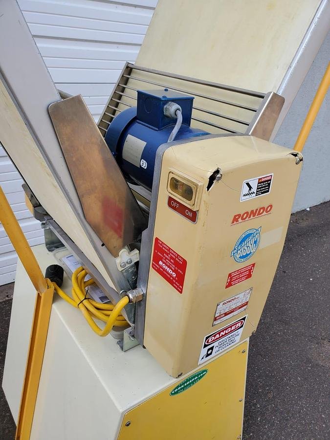 Used RONDO SSO615 Dough Roller Sheeter Floor Model SEEWER