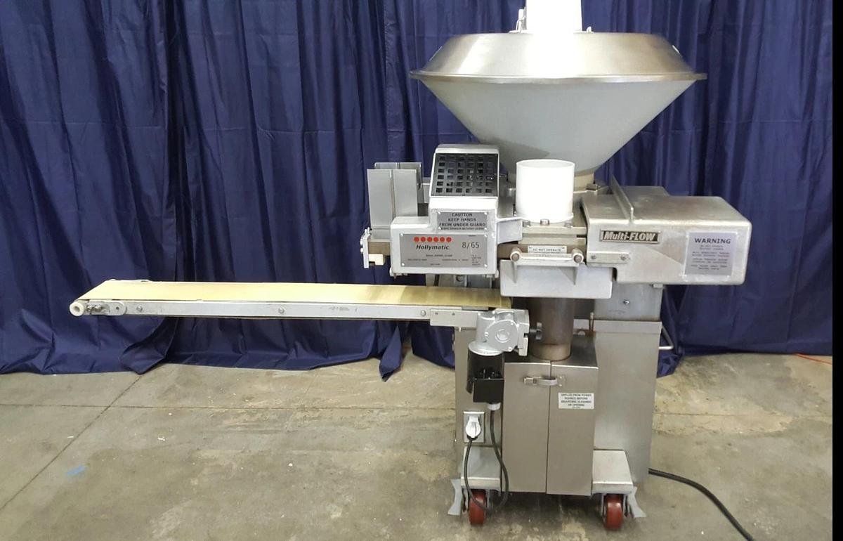 Used HOLLYMATIC 8/65 Hamburger Patty Maker Machine
