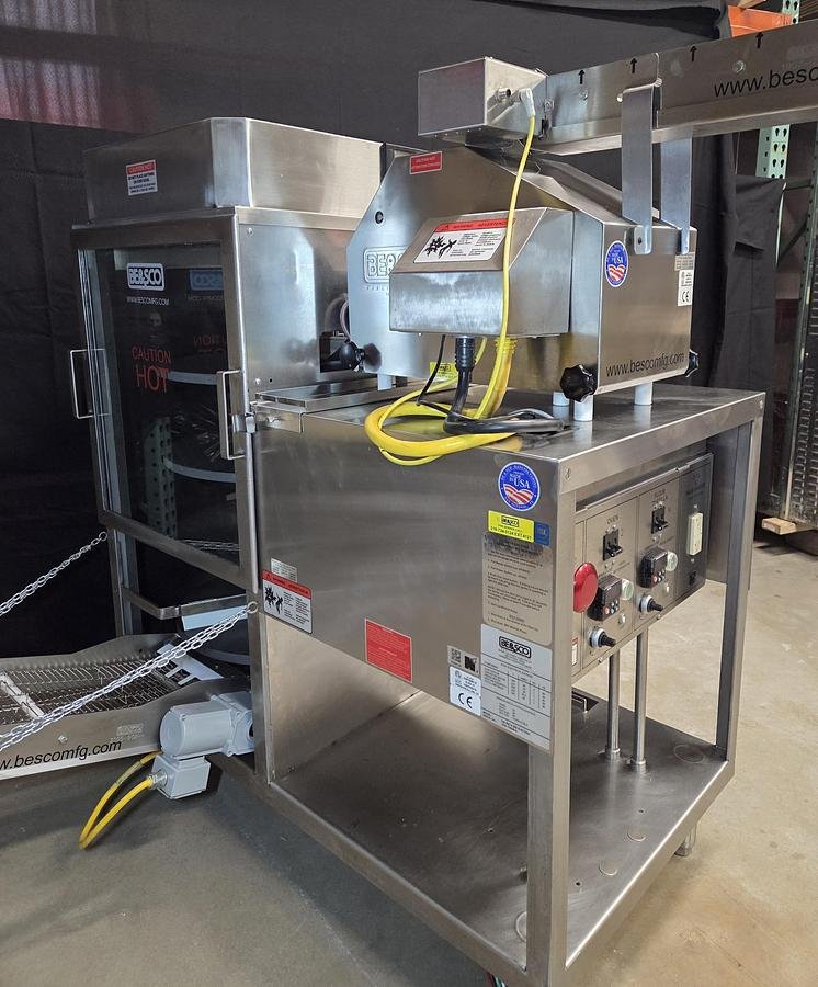 Used BE&SCO BETA 900 E Electric Tortilla Press and Oven Combo
