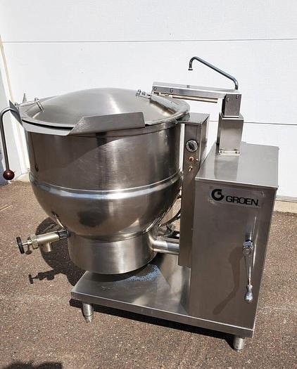 Used GROEN DH-40 Natural Gas Jacketed Steam Kettle