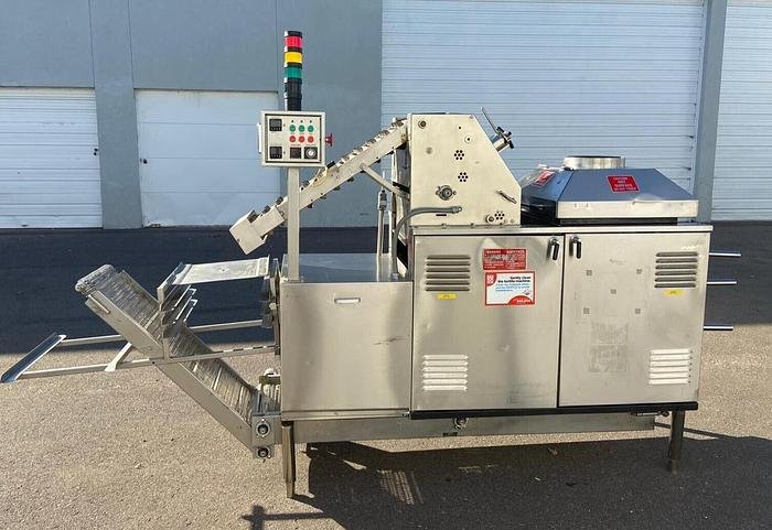 Used SUPERIOR FLOUR TORTILLA MACHINE PRESS and OVEN COMBO w BUILT-IN Conveyor