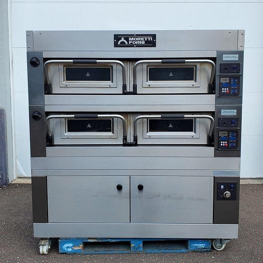 Used MORETTI FORNI Stone Hearth Double Pizza and Bakery Oven with PROOFER