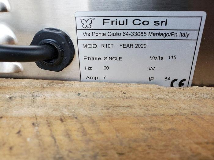 Friul Co R10T Dough Rounder Bakemax