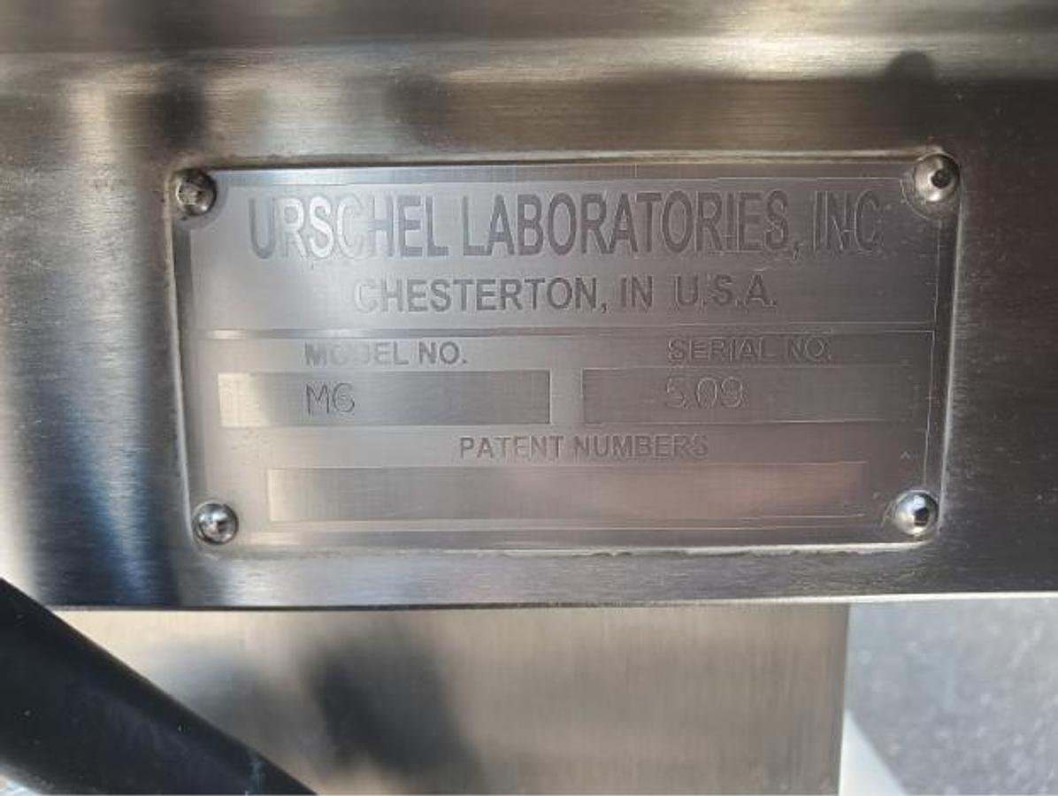 Used URSCHEL M6 DICER Urschel Laboratories